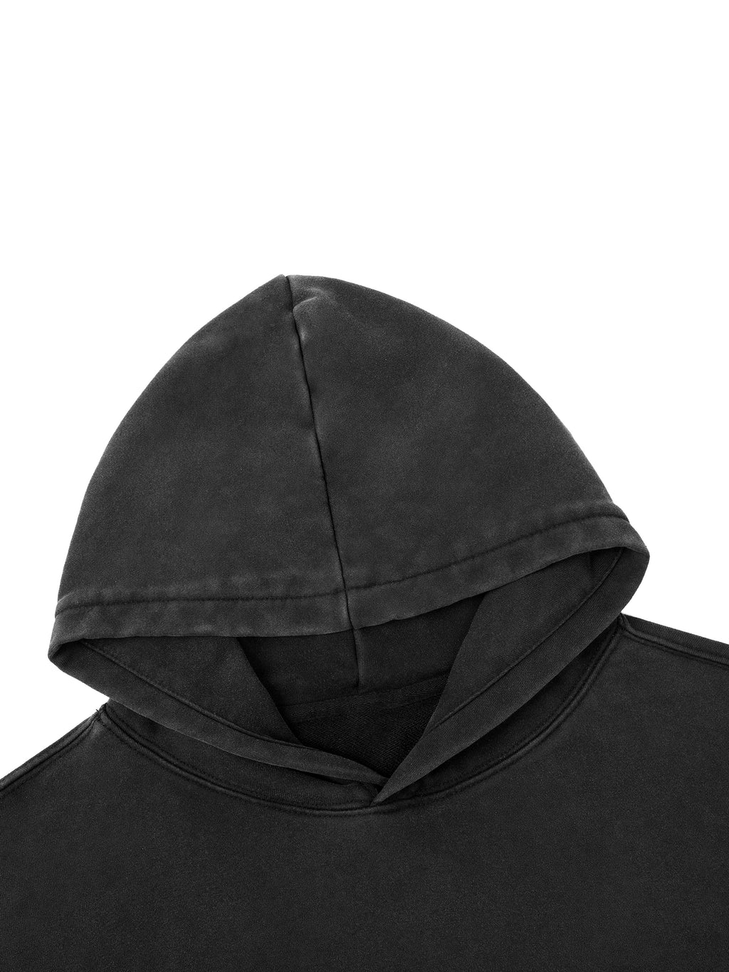 Vintage Washed Heavyweight Women’s Hoodie “Faith Over Fear”