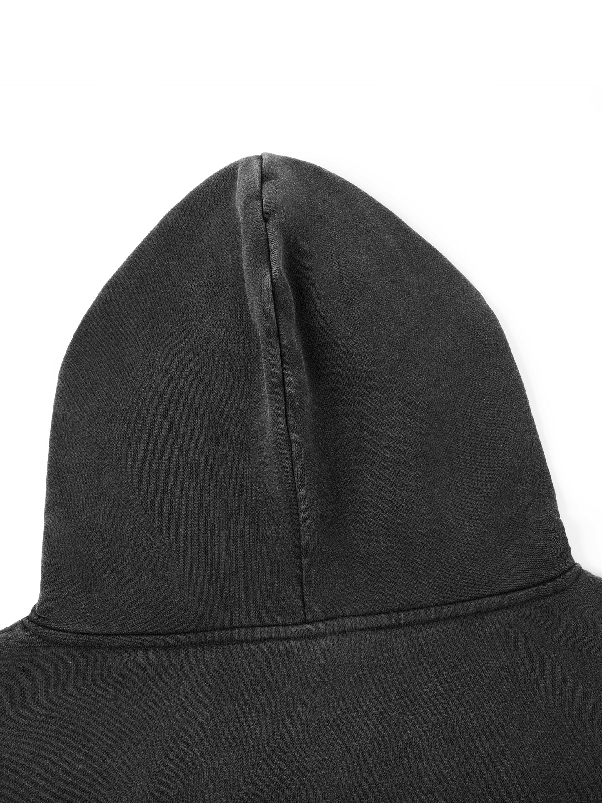 Vintage Washed Heavyweight Women’s Hoodie “Faith Over Fear”